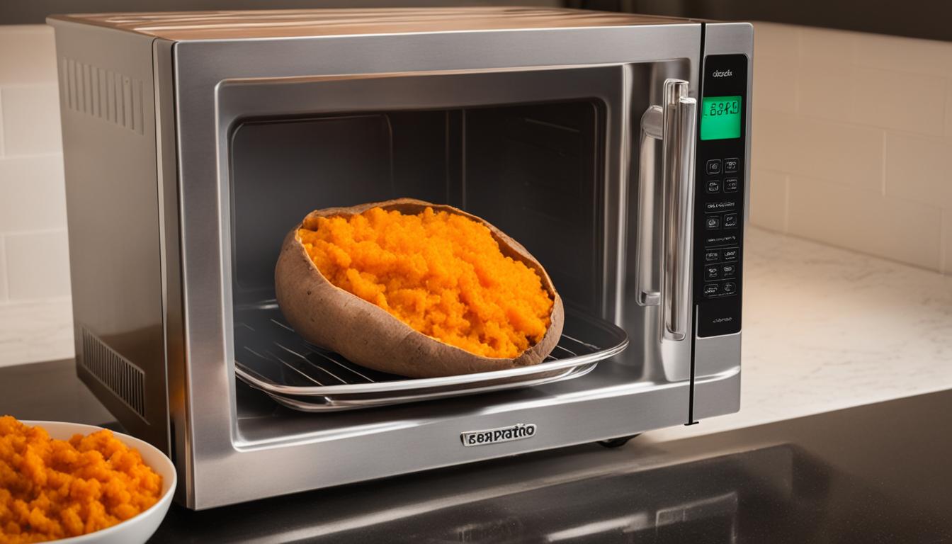 Microwave Sweet Potatoes