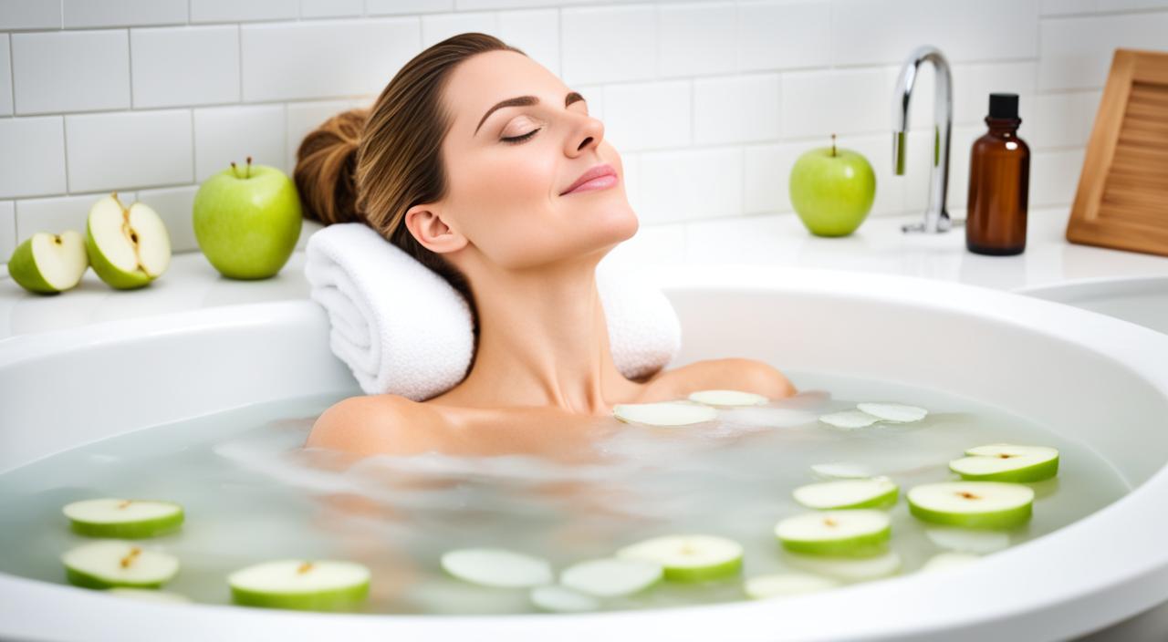 apple cider vinegar bath