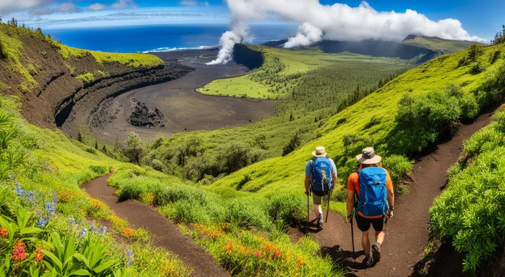 hiking in hawaii volcanoes national park hiking in hawaii volcanoes national park