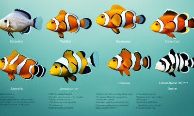 identifying types of anemonefish