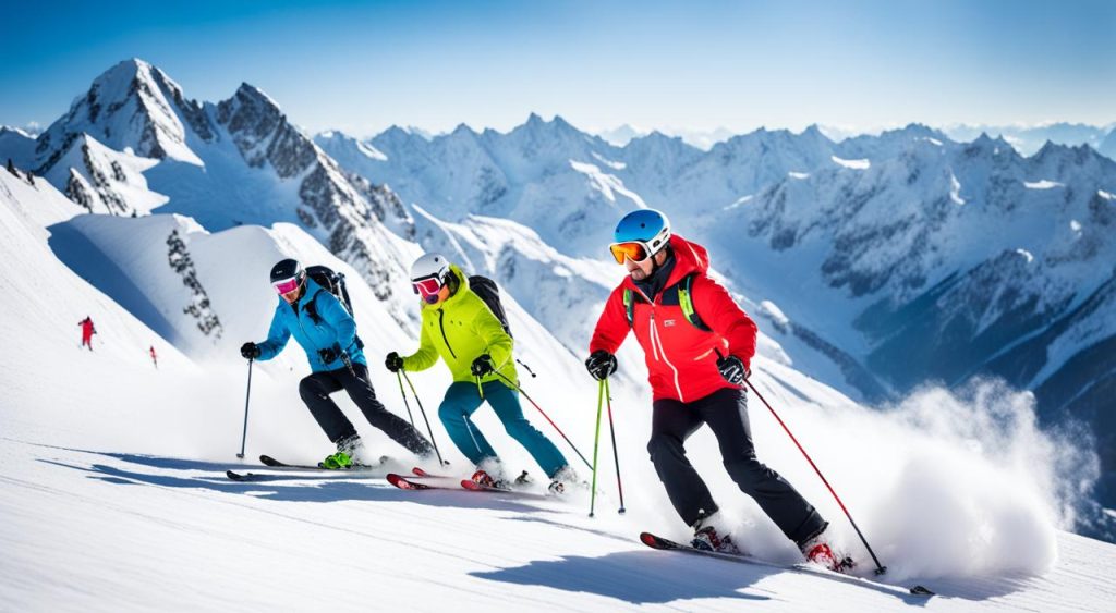 skiing lessons in Les Arcs skiing lessons in Les Arcs