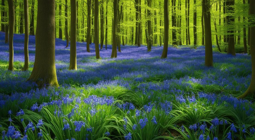 wild bluebells wild bluebells