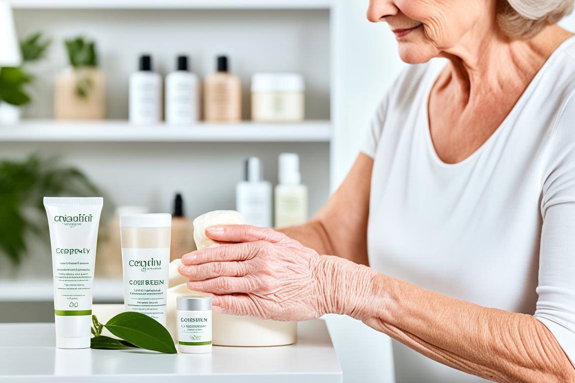 crepey skin treatment at home