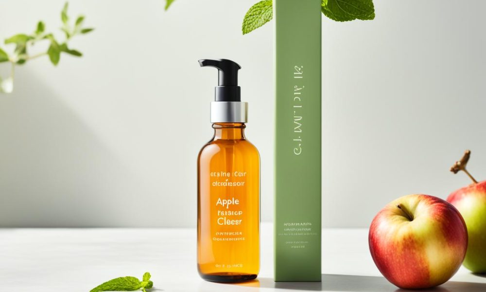 apple cider vinegar skin cleanser