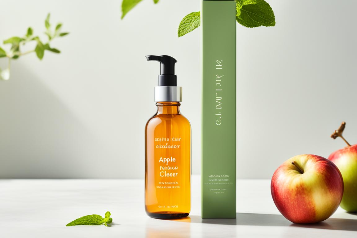 apple cider vinegar skin cleanser