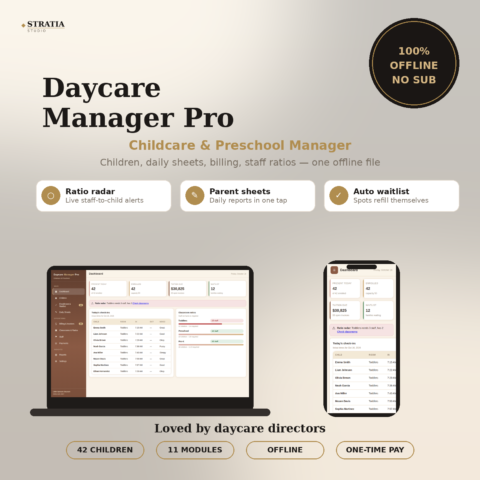 Daycare Manager Pro: Childcare & Preschool App