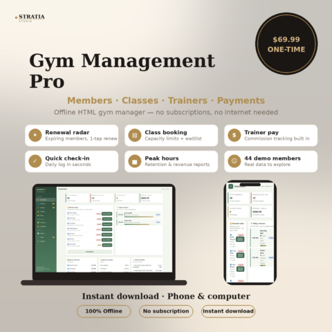 Gym Management Pro