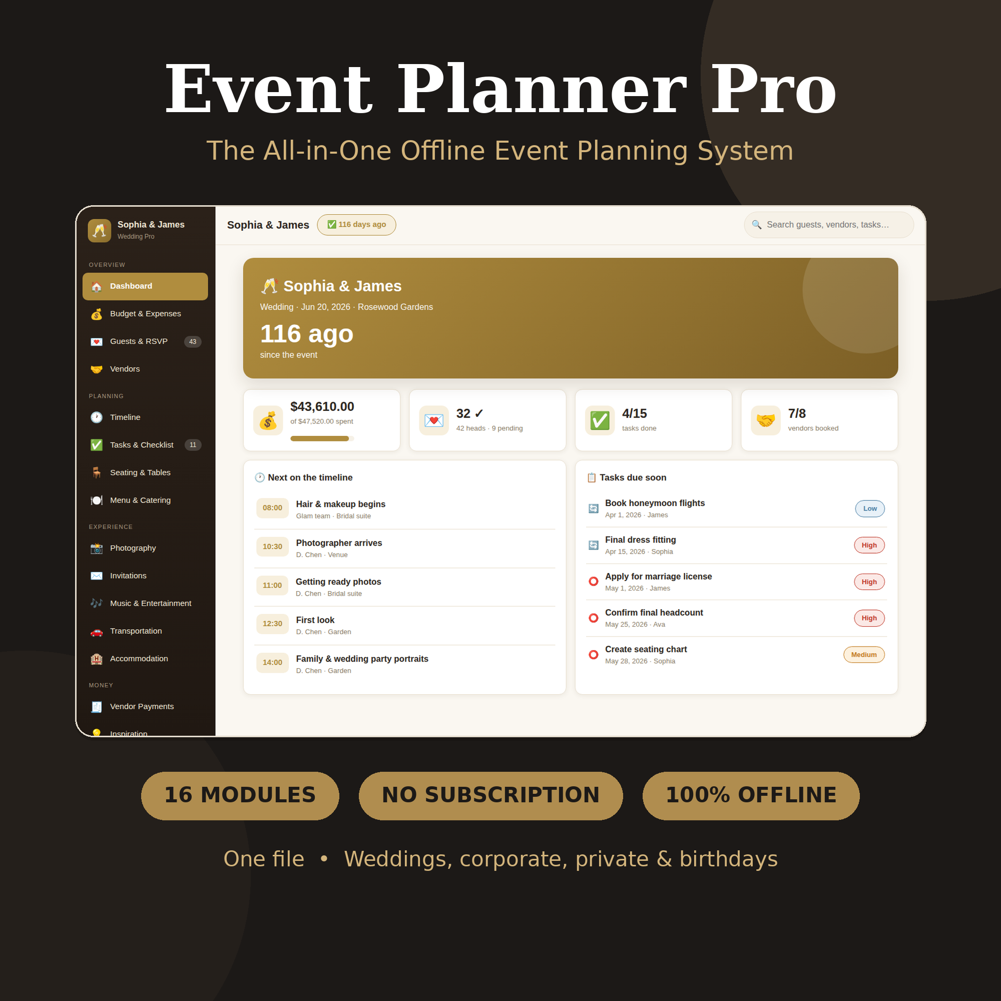 event organizer