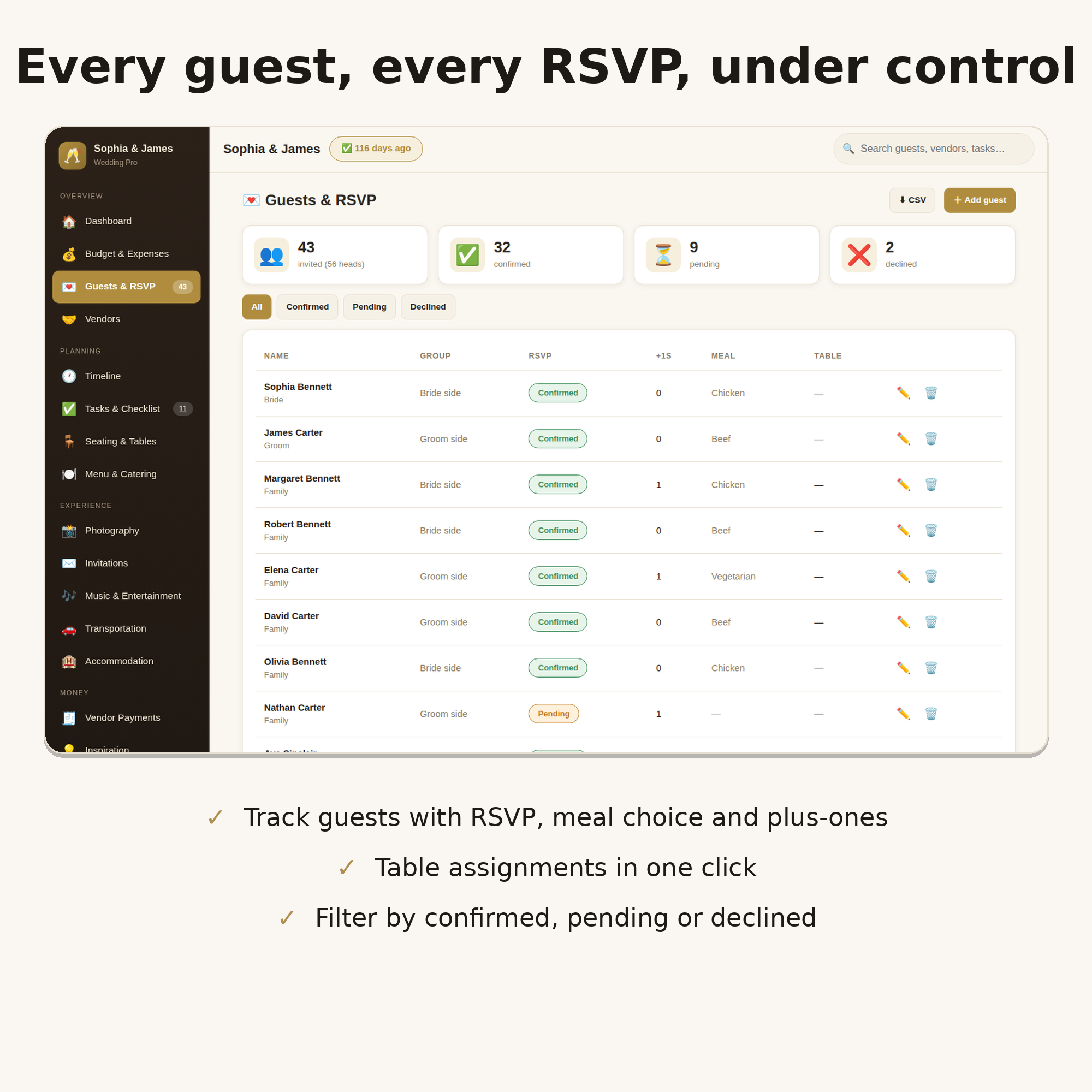 Event Planner Pro: Wedding & Corporate Organizer — 16 Modules, Offline HTML App - Image 7