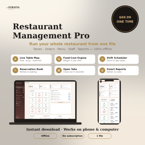 Restaurant Management Pro