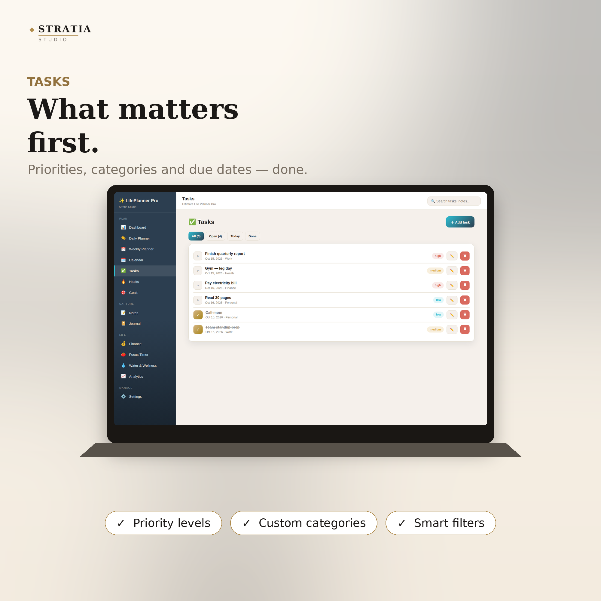 Ultimate Life Planner Pro — Daily, Weekly & Monthly Organizer with Habits - Image 7